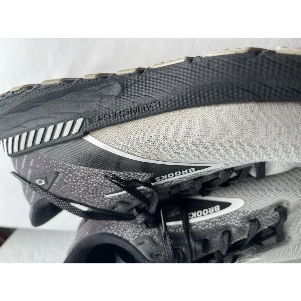 Brooks Launch 10 Running Shoes Men's Size 10.5 EE Gray/Black
